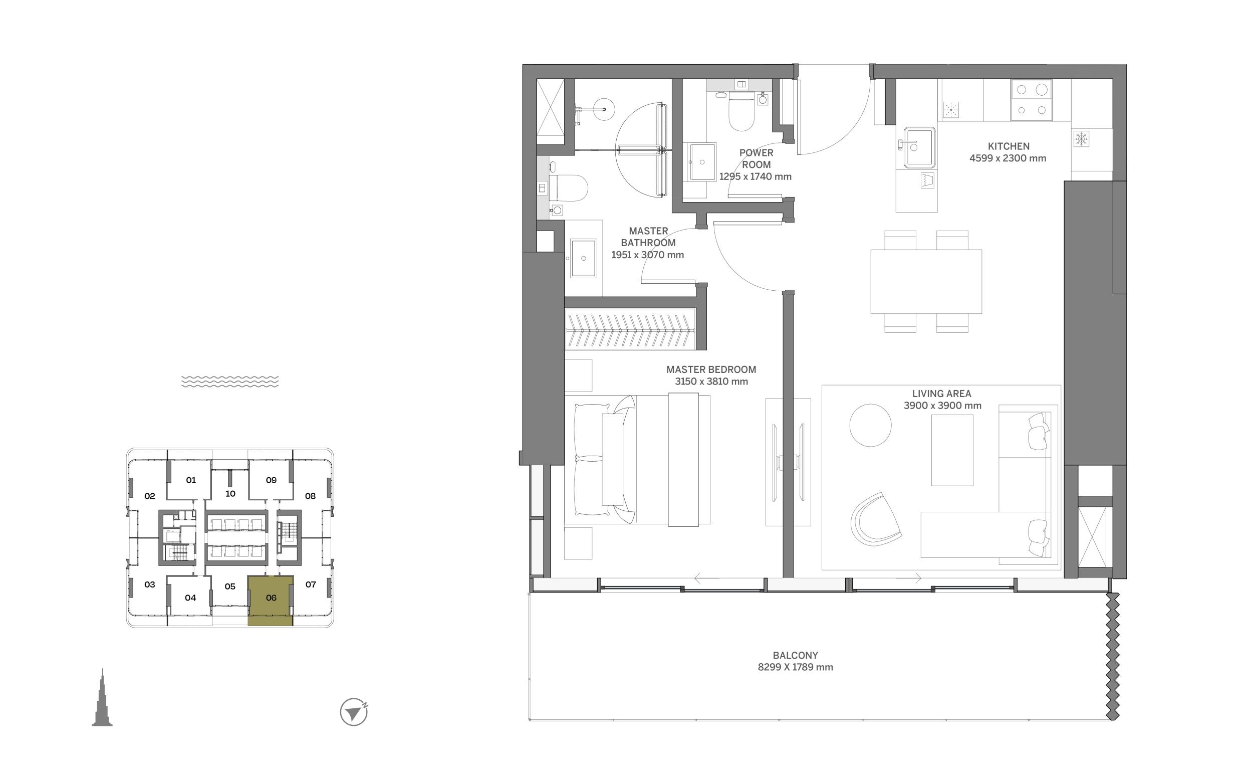 Floor plan sample